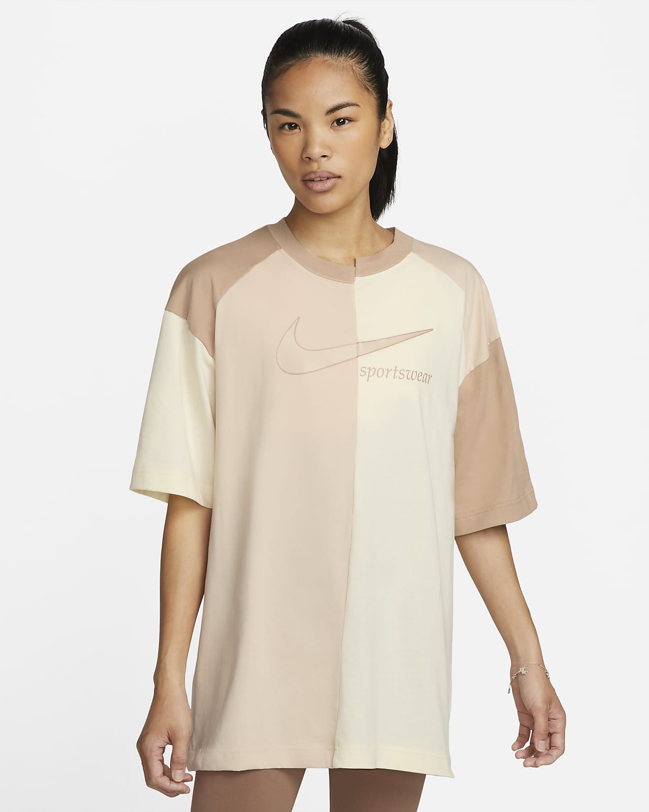 Nike Sportswear Collection 女子 Oversize 风短袖上衣