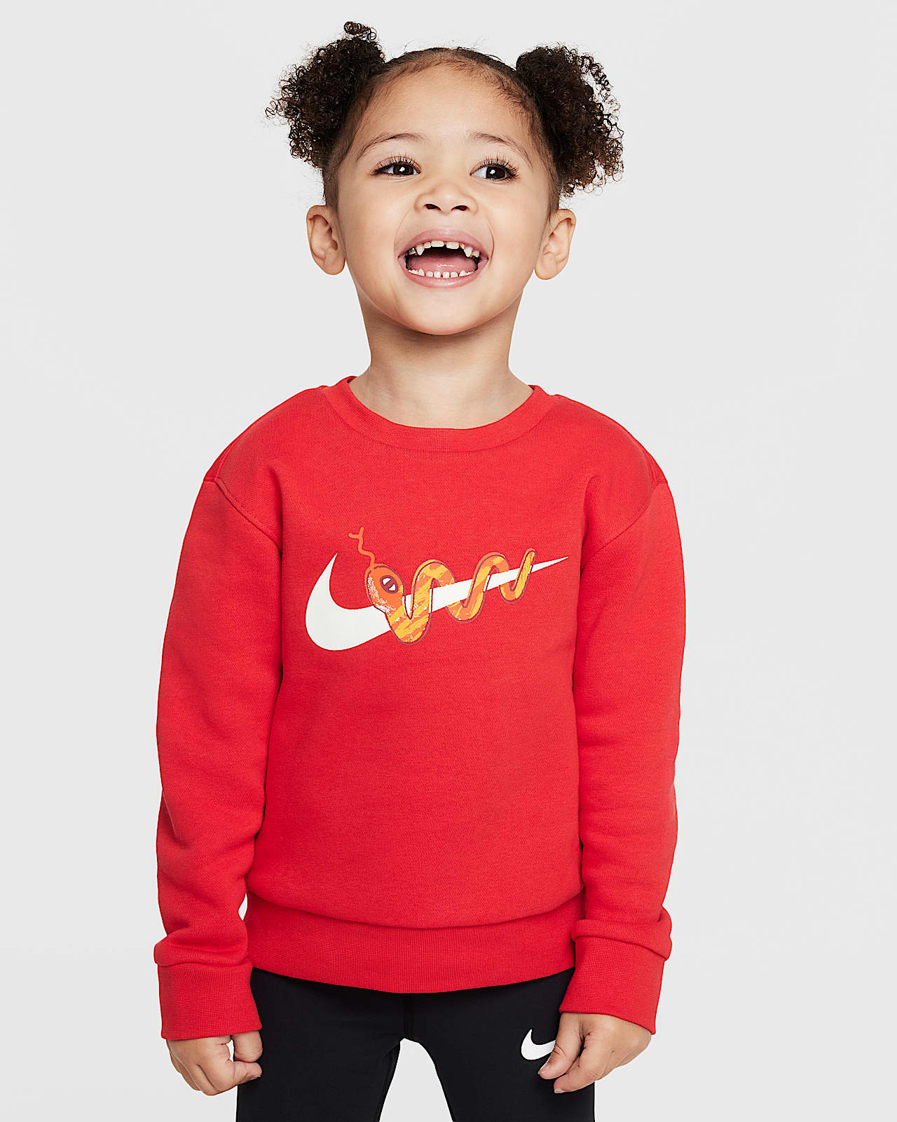 Nike Sportswear 耐克灵蛇迎新系列 Club Fleece 婴童加绒圆领上衣