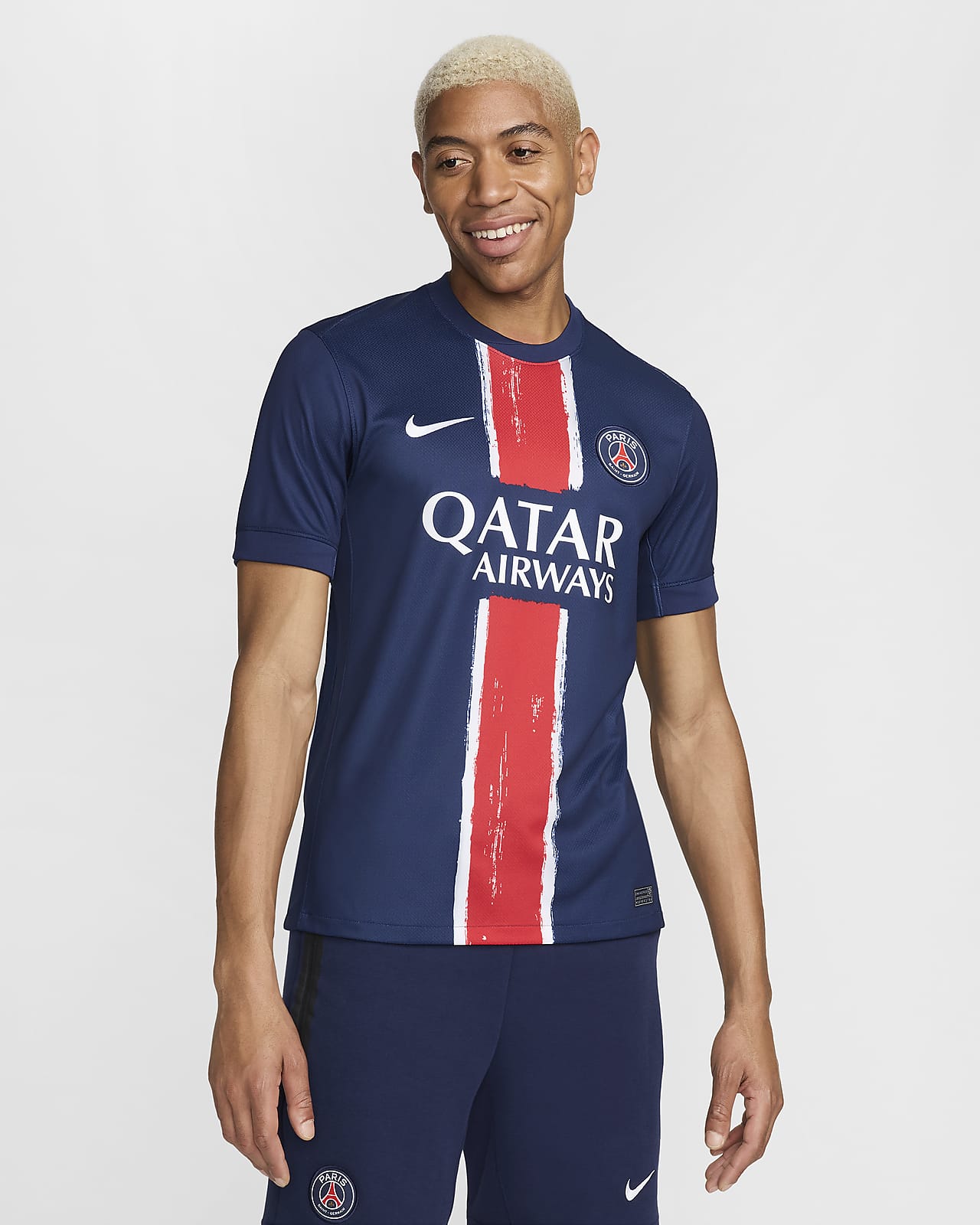 2024/25 赛季巴黎圣日耳曼主场球迷版 Nike Dri-FIT 男子速干足球球衣