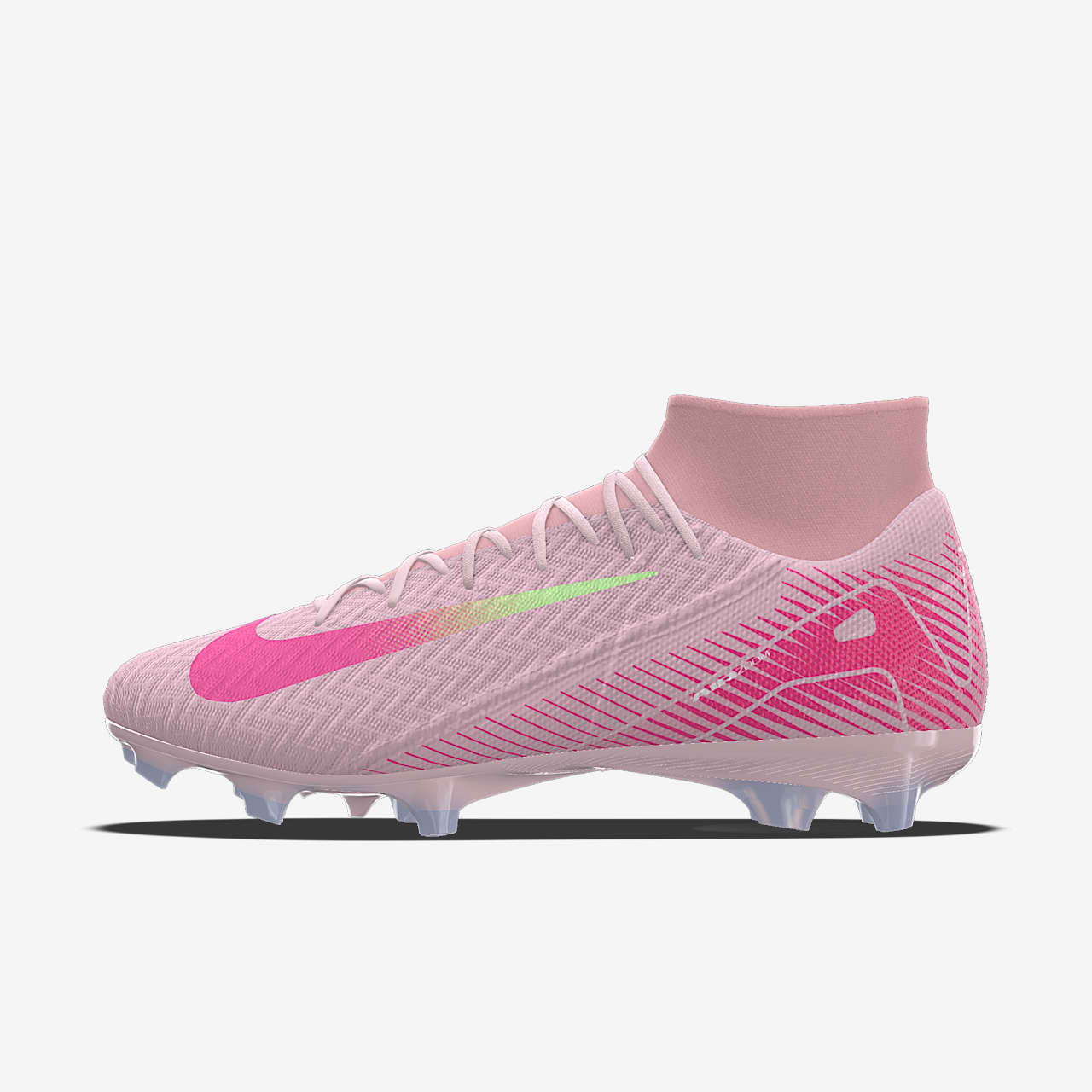 Nike Mercurial Superfly 10 Academy By You 耐克刺客系列专属定制天然硬质草地高帮足球鞋