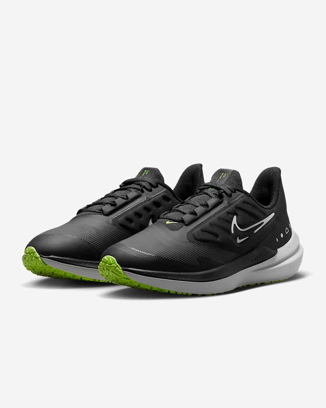 nike air winflo 9 shield 女子公路跑步鞋