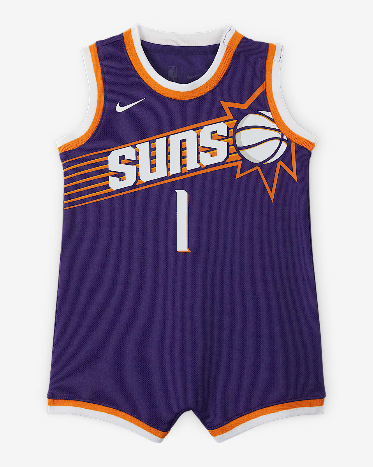菲尼克斯太阳队 (Devin Booker) Nike NBA 德文布克婴童连体衣