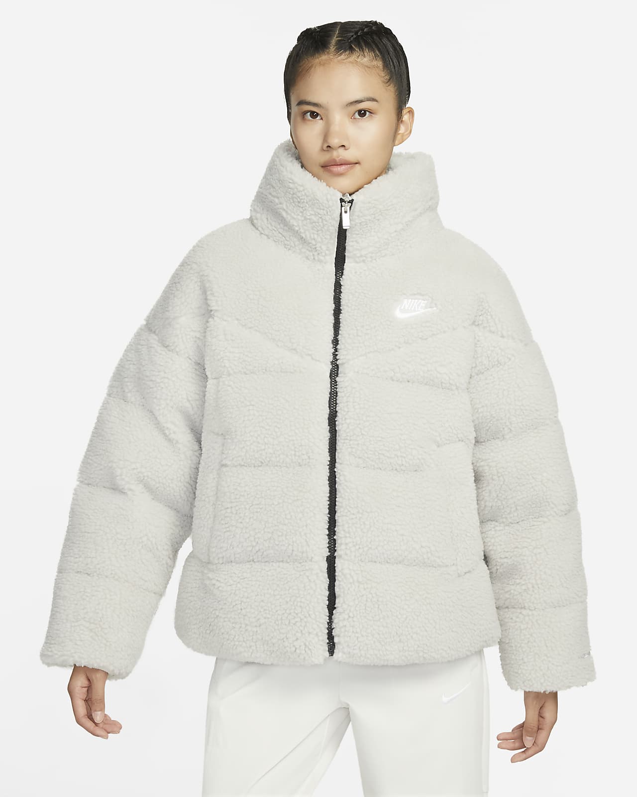 Nike Sportswear Therma-FIT City Series 女子仿羊羔绒 650 蓬松度羽绒夹克