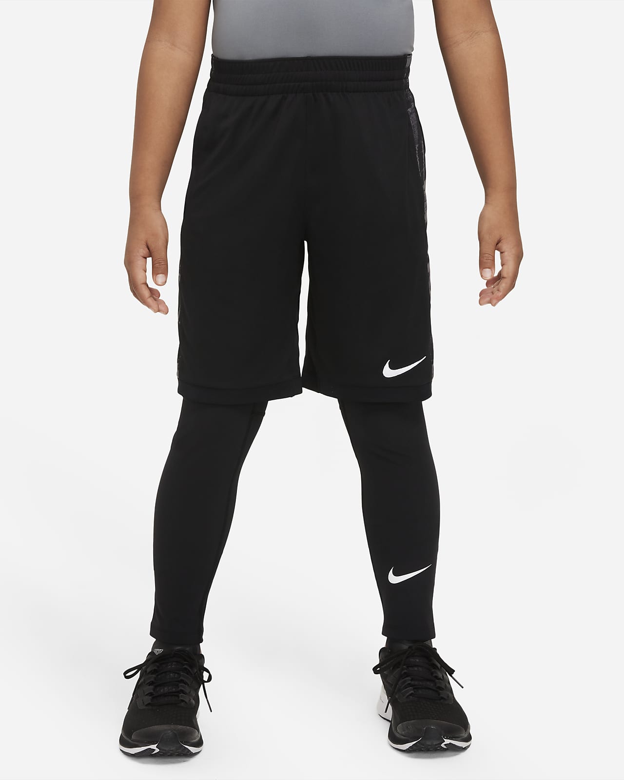 nike pro dri-fit 大童(男孩)训练紧身裤