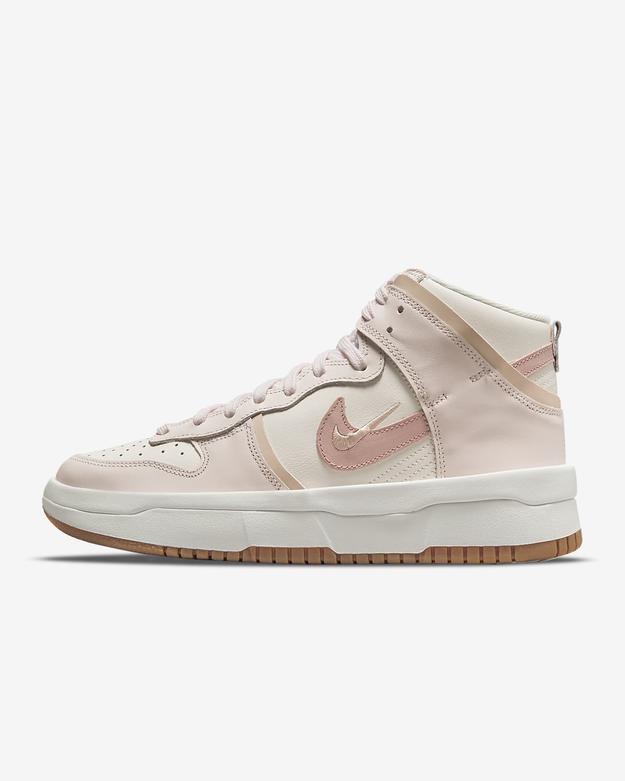 Nike Dunk High Up 女子复古高帮运动鞋-耐 
