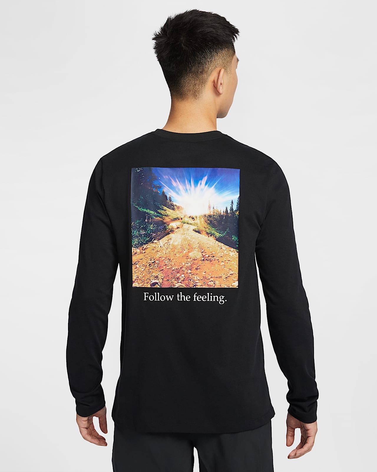 Nike Trail Dri-FIT 男子越野速干长袖跑步T恤