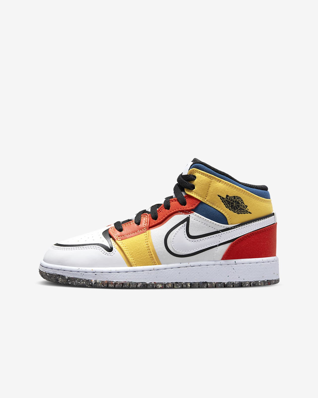 Air Jordan 1 Mid SE (GS) 大童运动童鞋-NIKE 中文官方网站