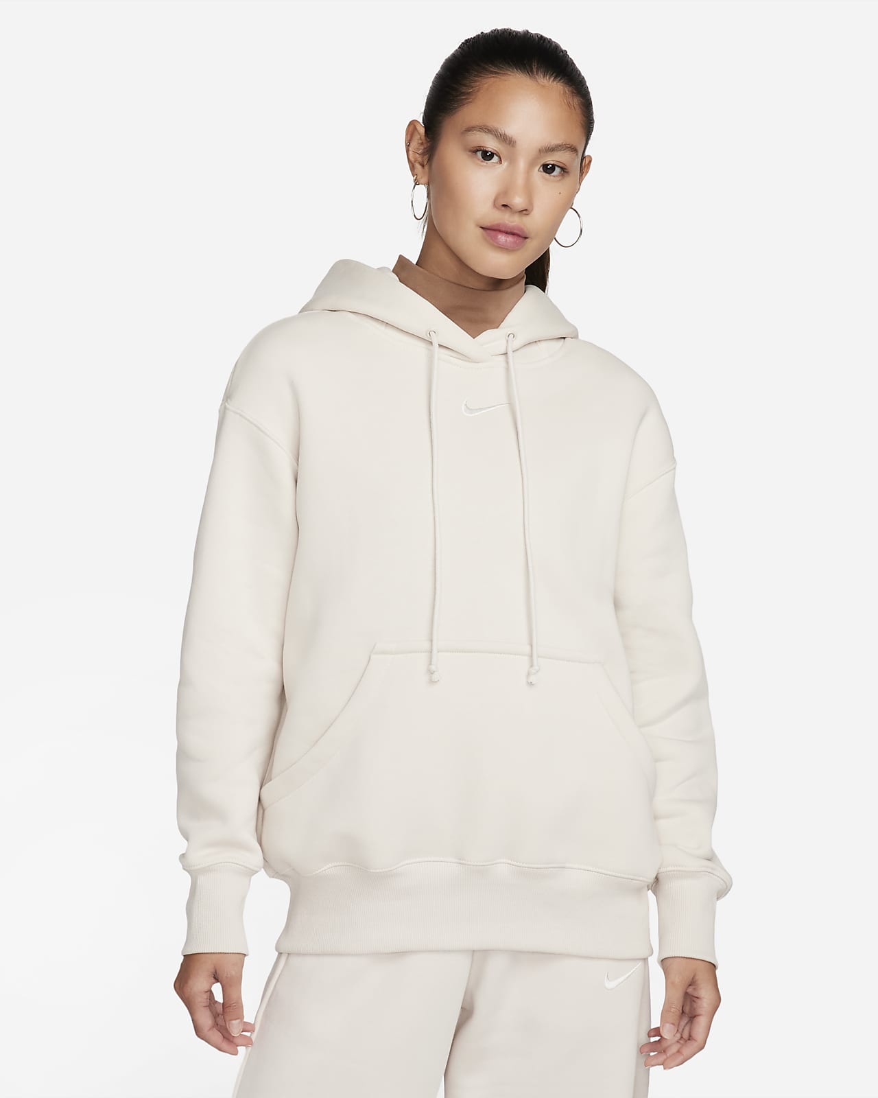 Nike Sportswear Phoenix Fleece 女子 Oversize 风加绒套头连帽衫
