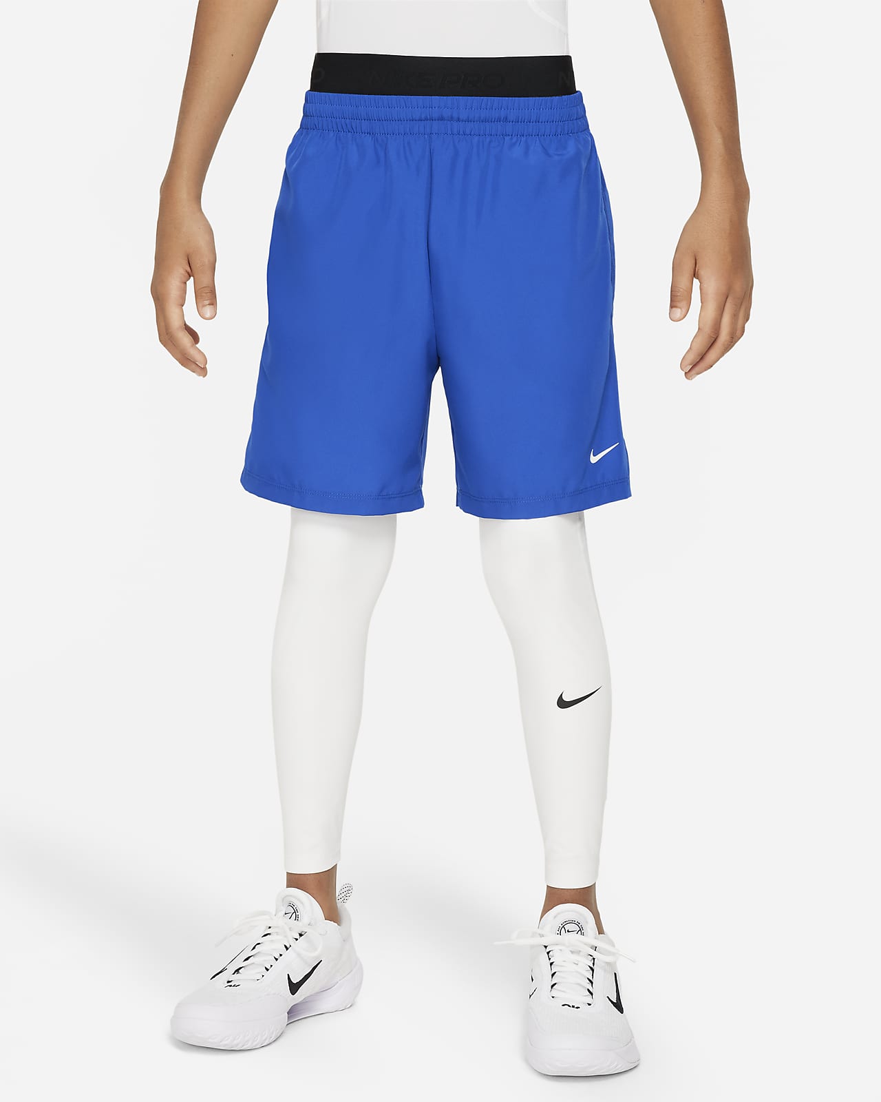 Nike Pro Dri-FIT 大童（男孩）足球速干训练紧身裤