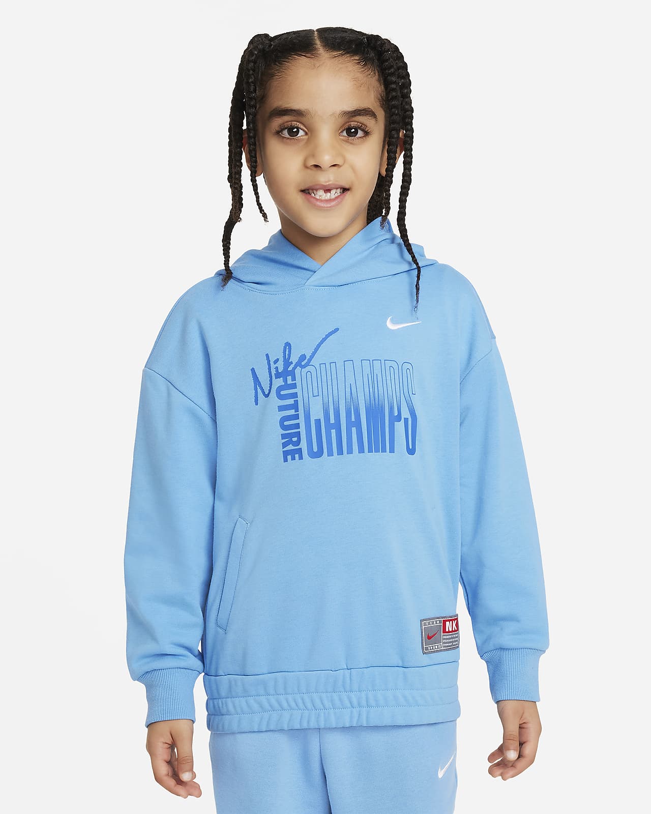 Nike Culture of Basketball 幼童法式毛圈套头连帽衫