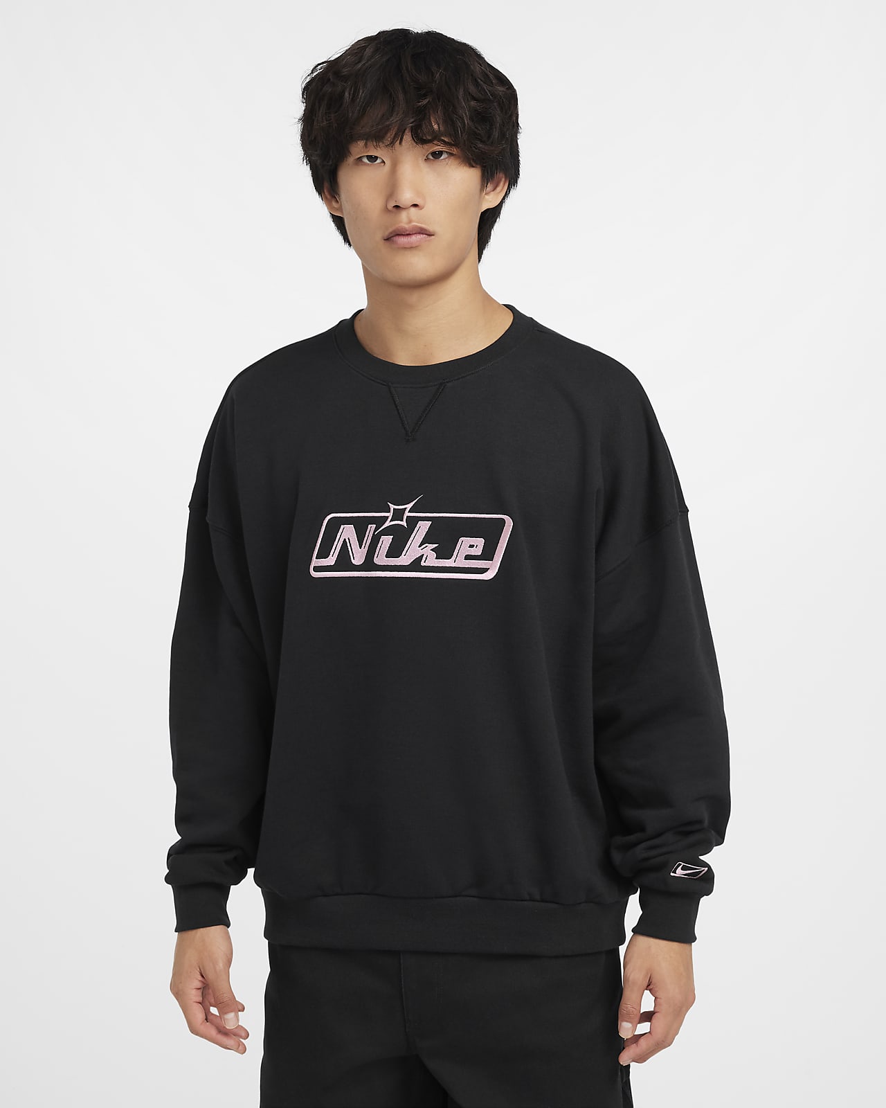 Nike Club 男子 Oversize 风法式毛圈圆领运动衫