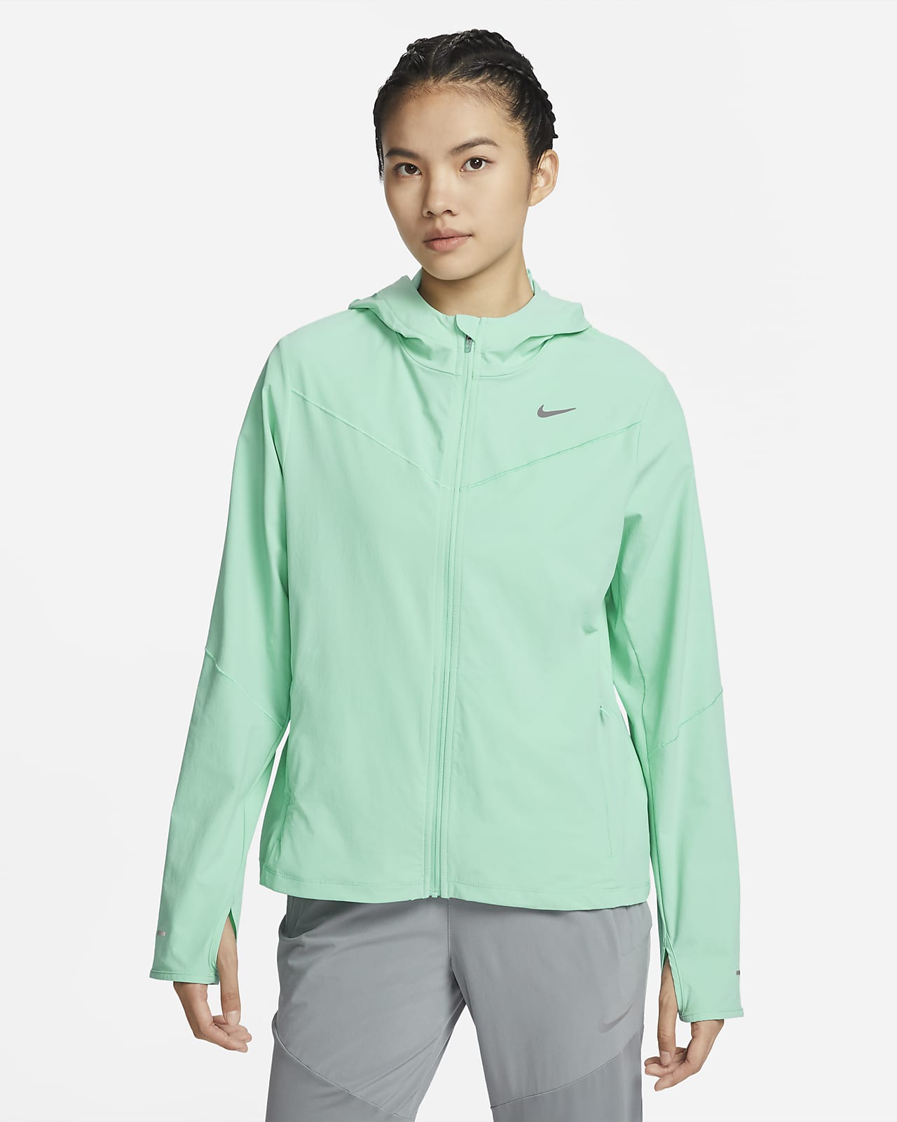 Nike Swift UV 女子速干跑步夹克防晒衣