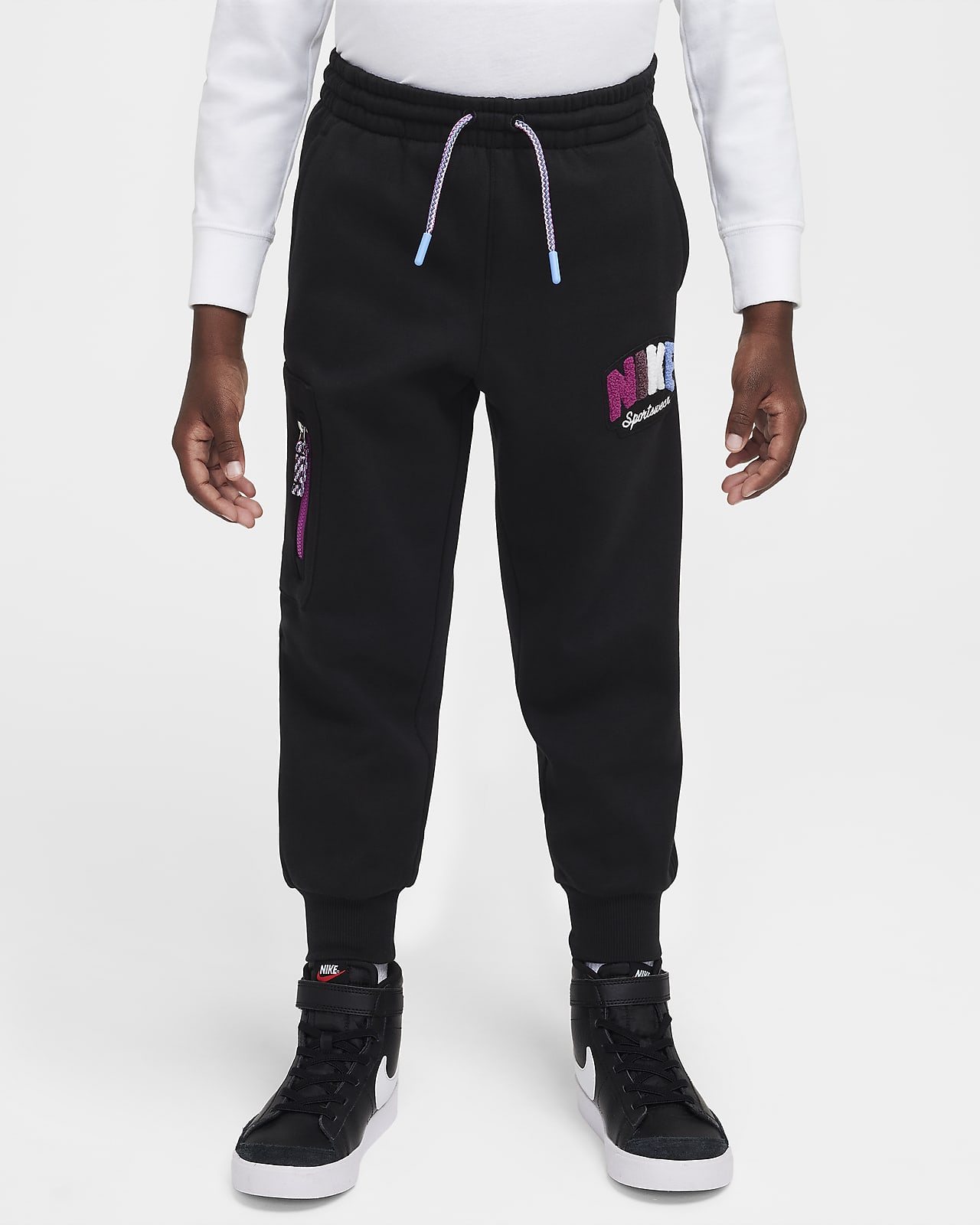 Nike Sportswear Powder Play 幼童加绒长裤