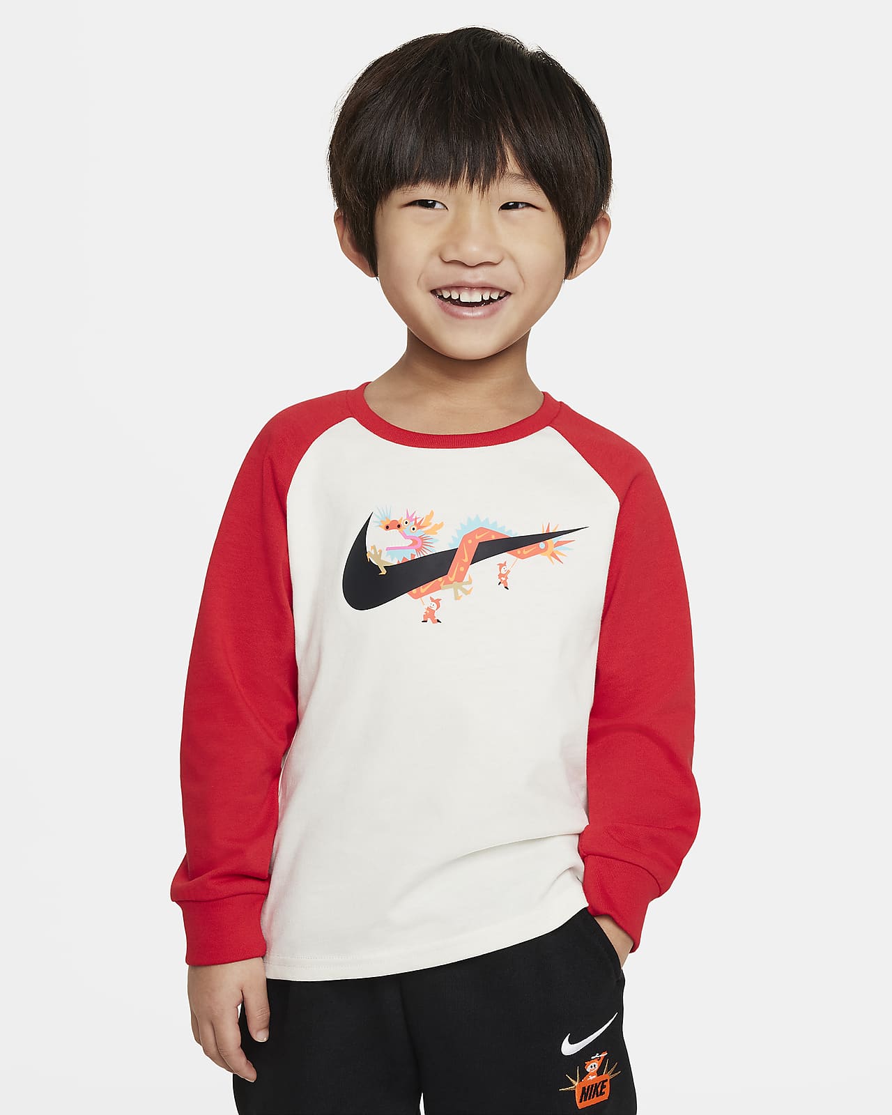 Nike Chinese New Year 婴童龙年款长袖T恤
