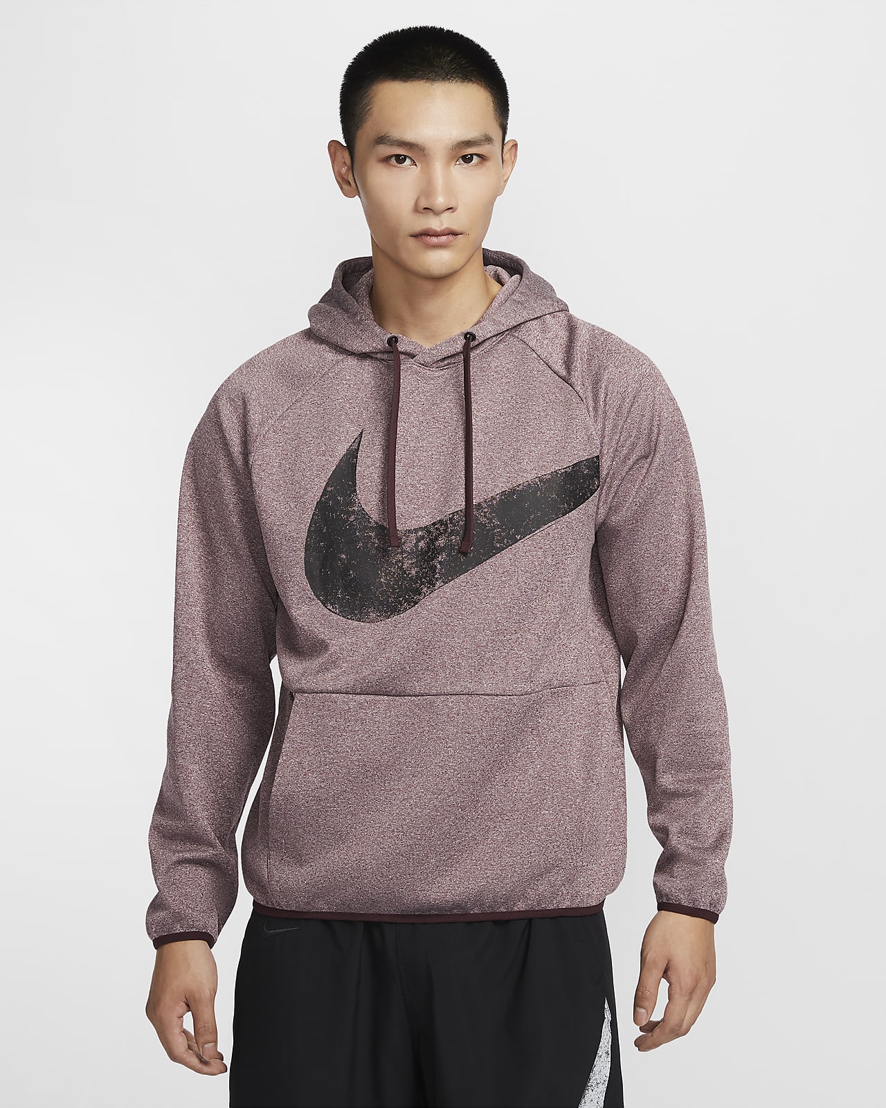 Nike Therma-FIT 男子加绒训练套头连帽衫