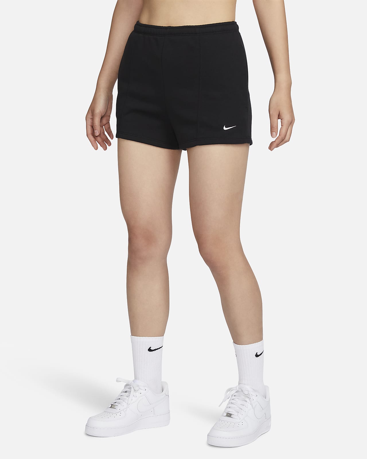 Nike Sportswear Chill Terry 女子高腰修身版型法式毛圈短裤