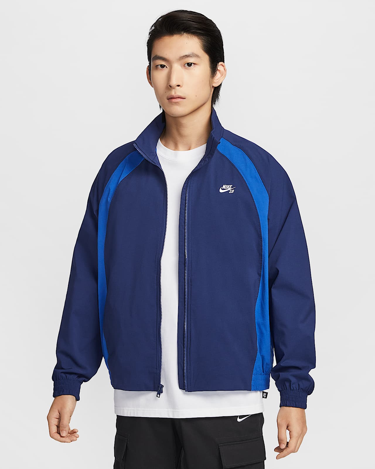 Nike SB 男子全长拉链开襟梭织超宽松滑板夹克