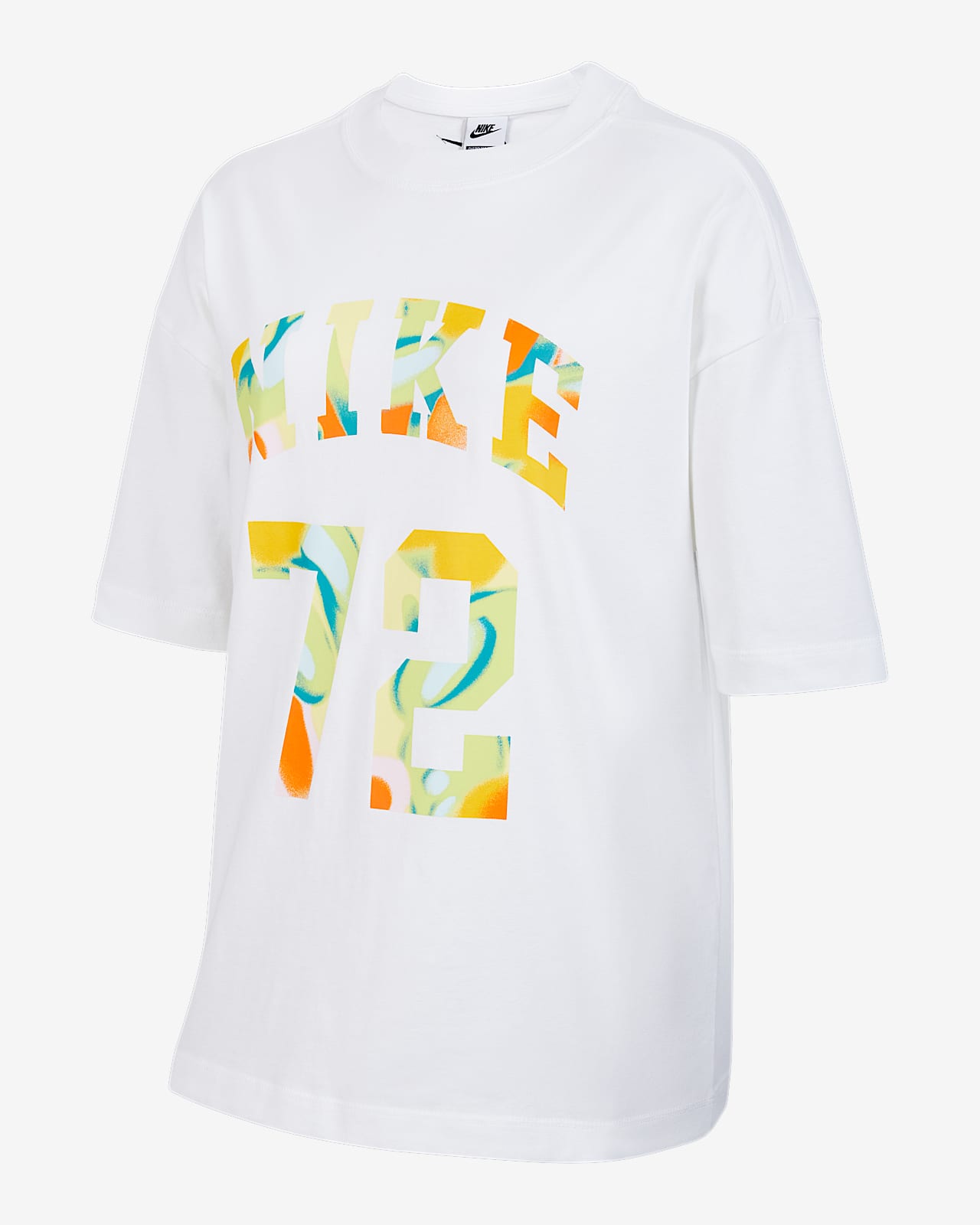 Nike Sportswear 大童（女孩）Oversize 风T恤