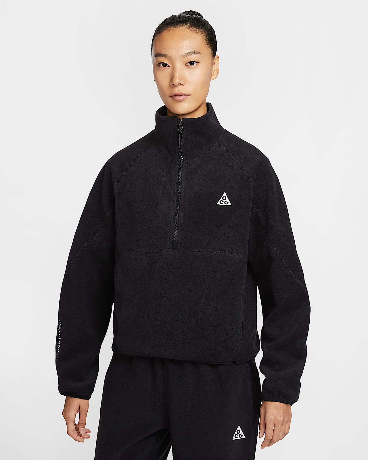 Nike ACG "Wolf Tree" 女子半长拉链开襟摇粒绒上衣