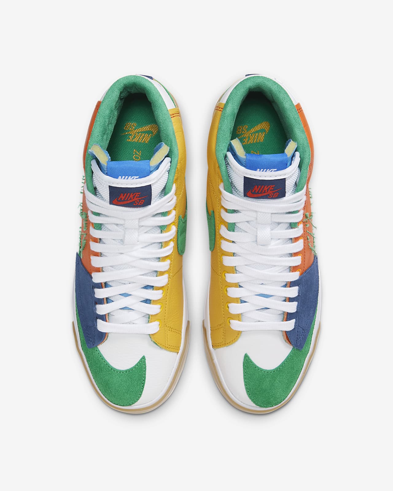 nike sb zoom blazer mid edge l 男/女滑板鞋