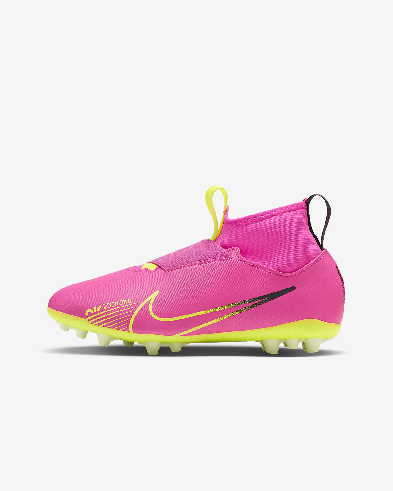 Nike Jr Zoom Superfly 9 Academy AG 幼童/大童人造草地足球童鞋