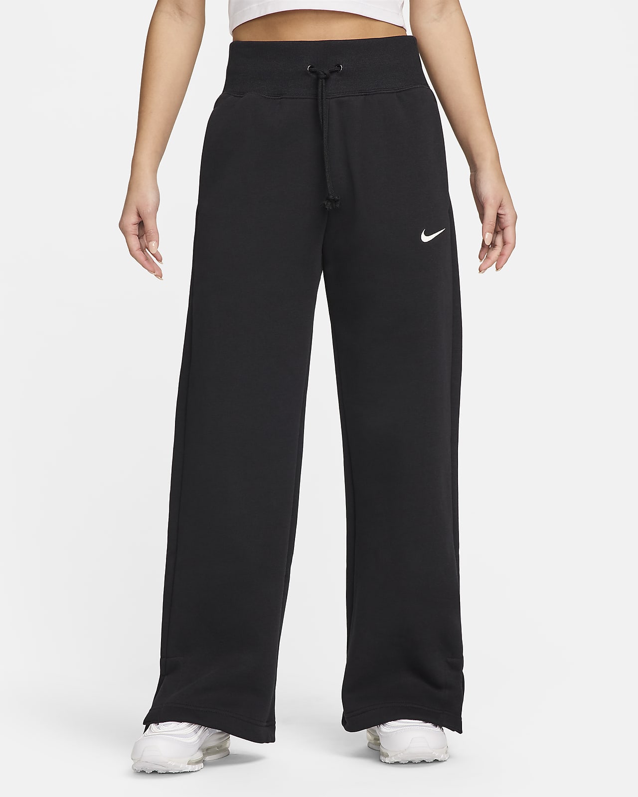 Nike Sportswear Phoenix Fleece 女子加绒高腰阔腿运动裤