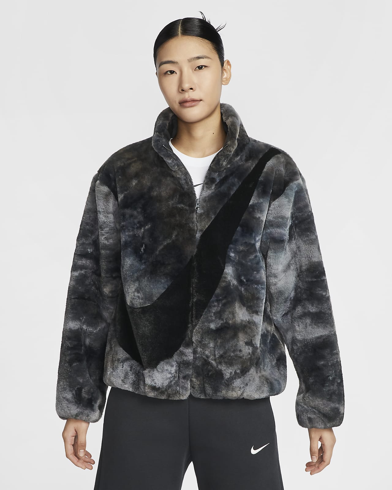 Nike Sportswear 女子人造毛皮夹克
