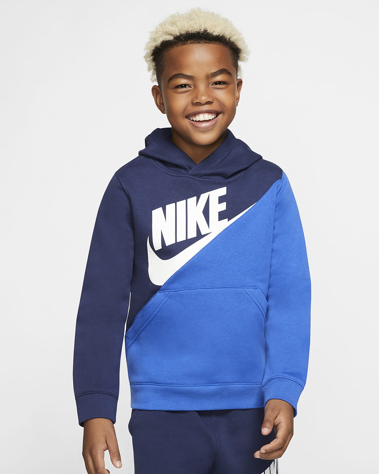 nike sportswear 大童(男孩)套头连帽衫