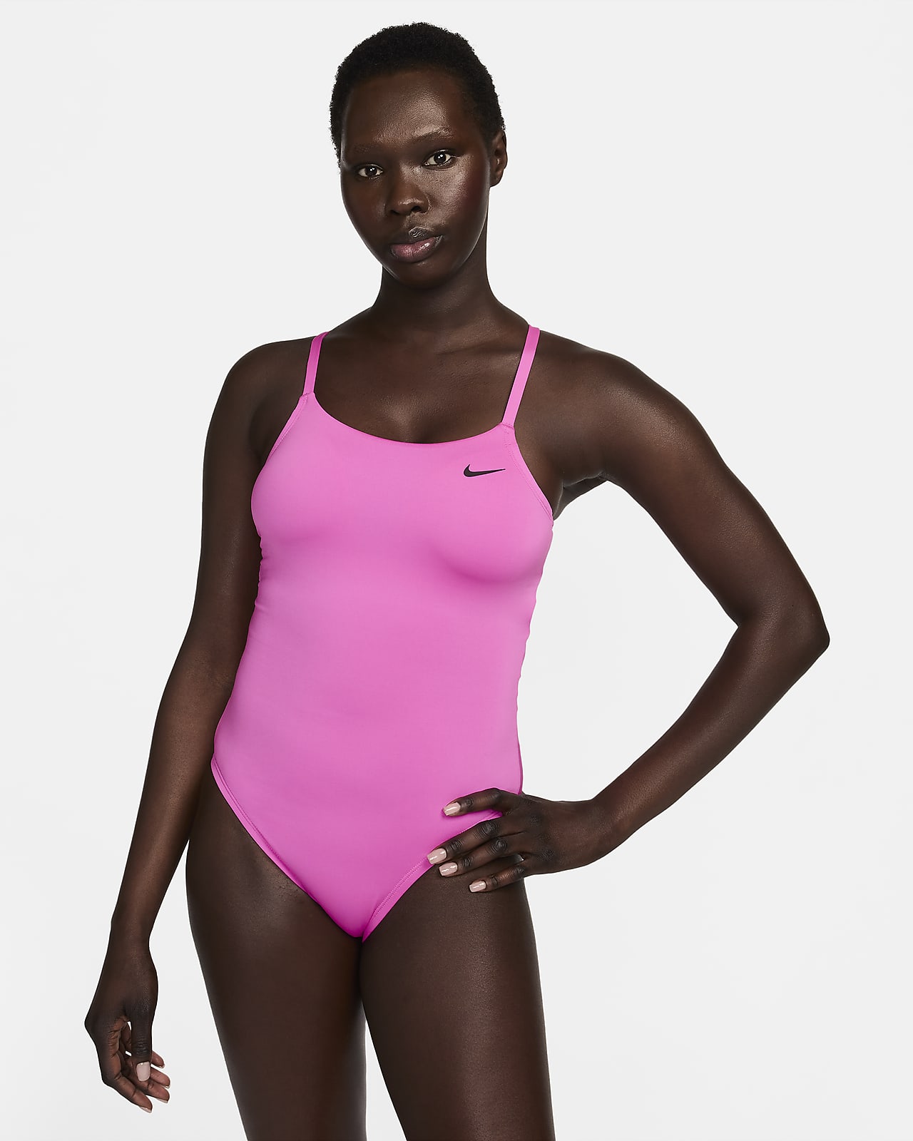 Nike Swim 女子系带连体泳衣