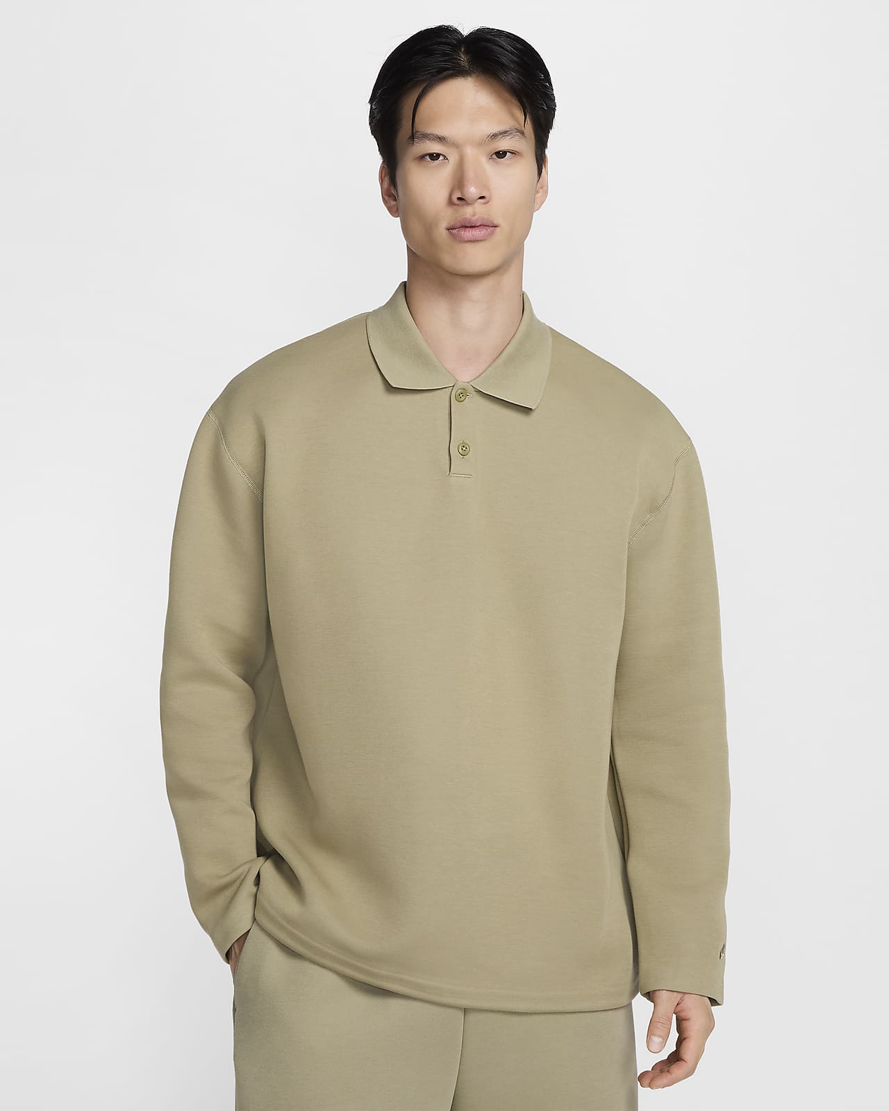 Nike Tech Fleece Reimagined 男子翻领长袖上衣