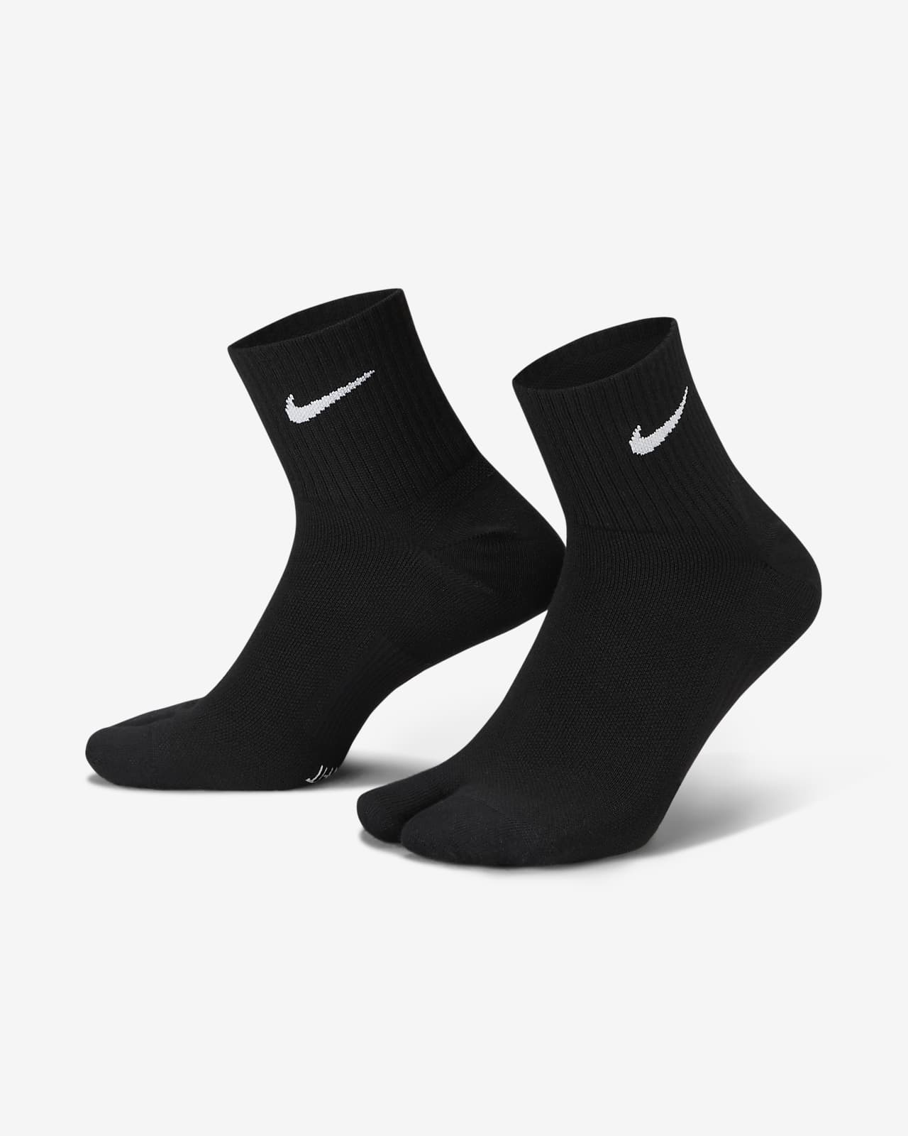 Nike Everyday Plus 轻便型速干分趾式运动短袜（1 双）