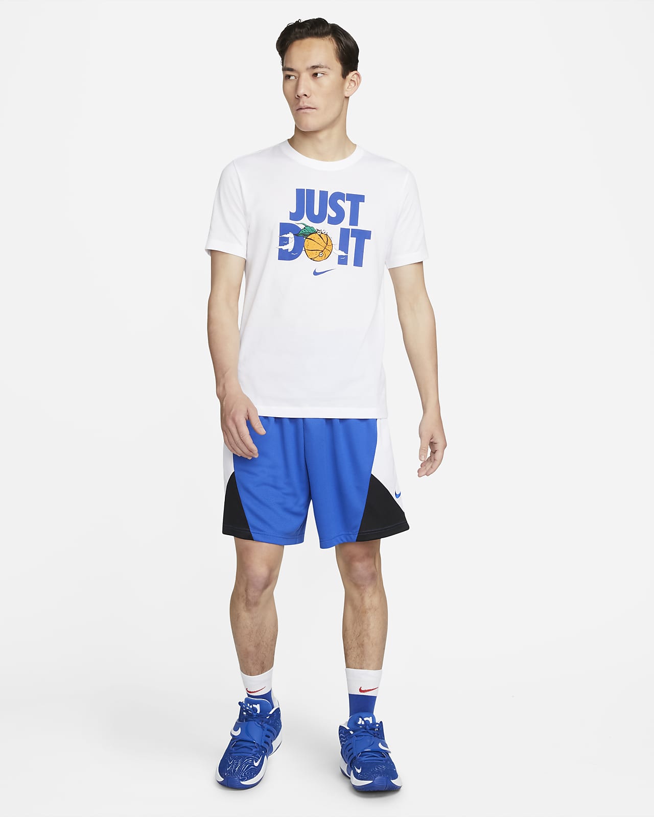 nike "just do it" 男子篮球t恤