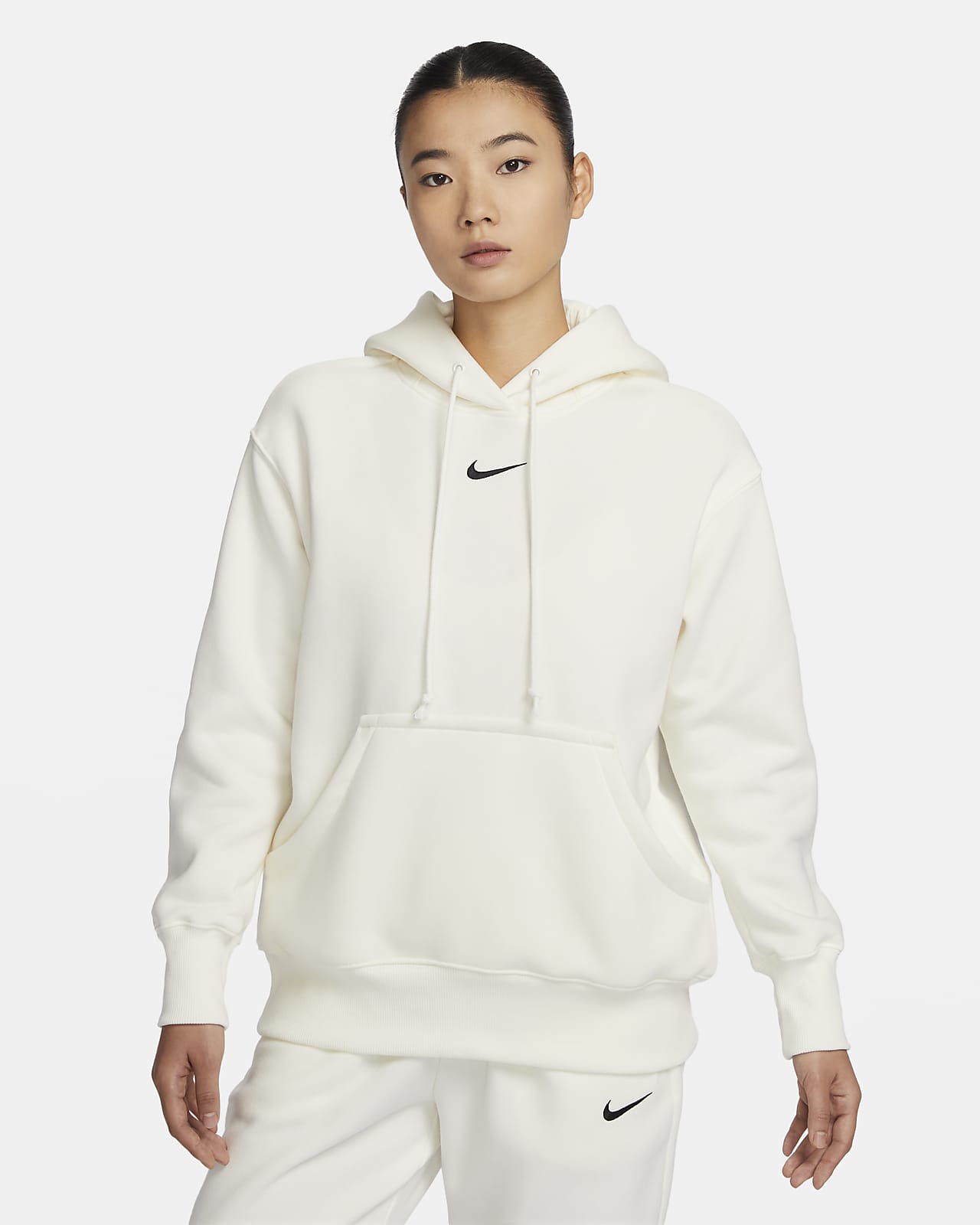Nike Sportswear Phoenix Fleece 女子 Oversize 风加绒套头连帽衫