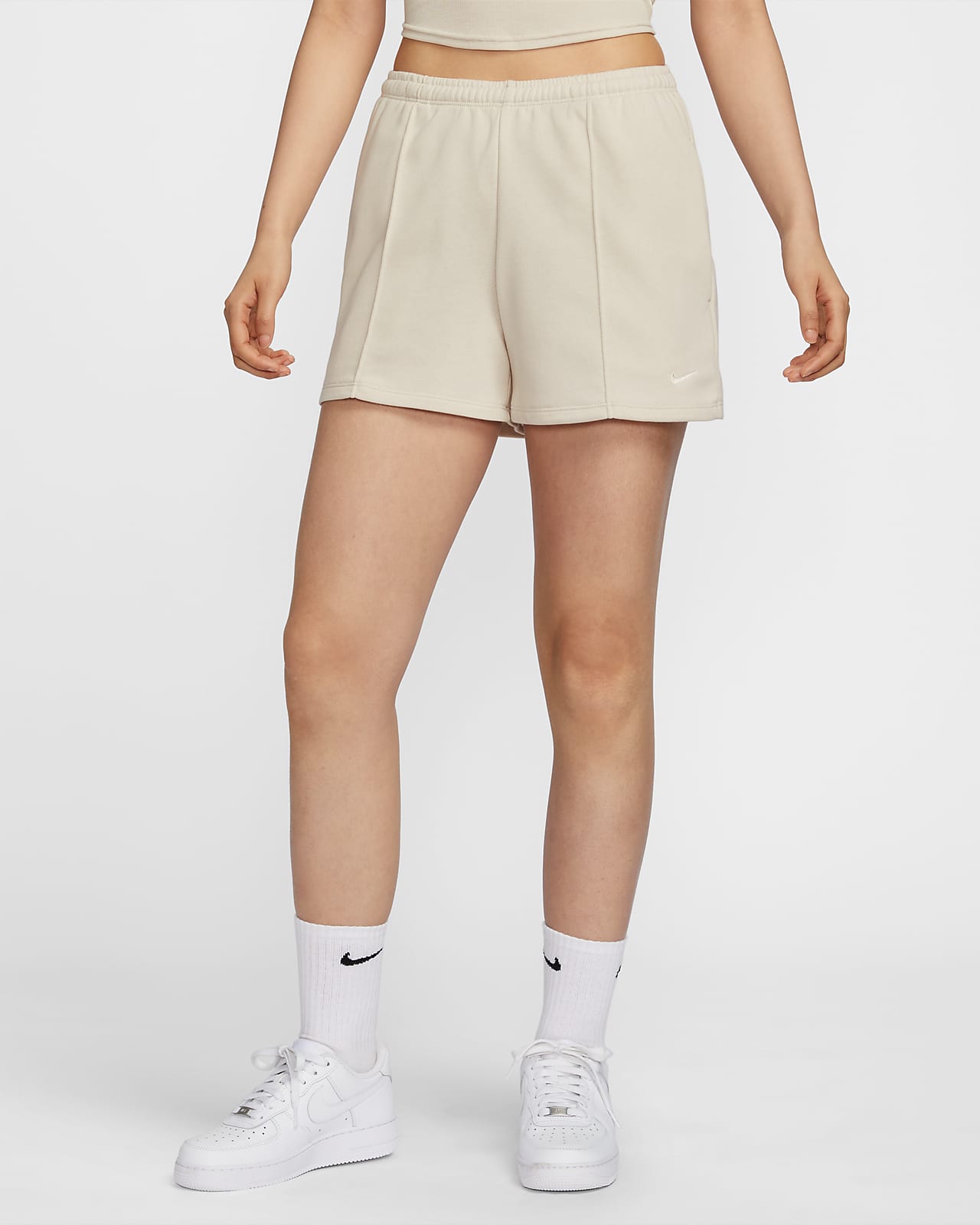 Nike Sportswear Chill Terry 女子中腰法式毛圈短裤