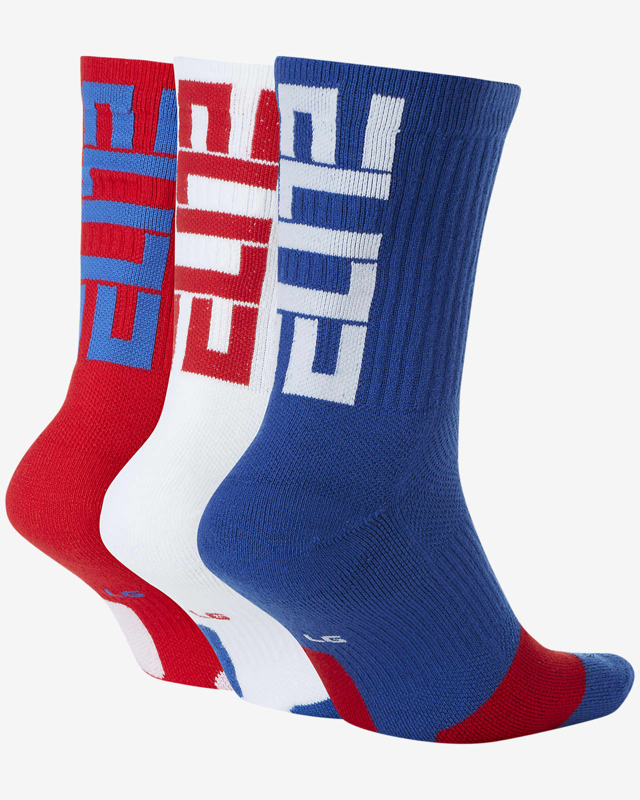 nike elite crew 篮球运动袜(3 双)