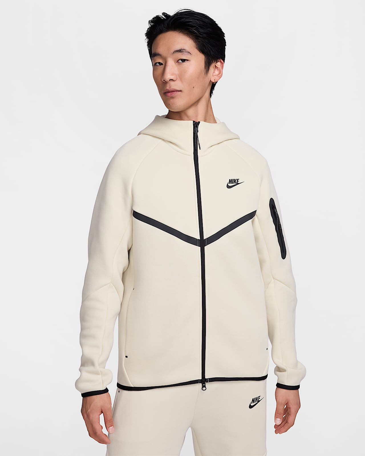 Nike Tech Windrunner 风行者系列男子全长拉链开襟连帽衫
