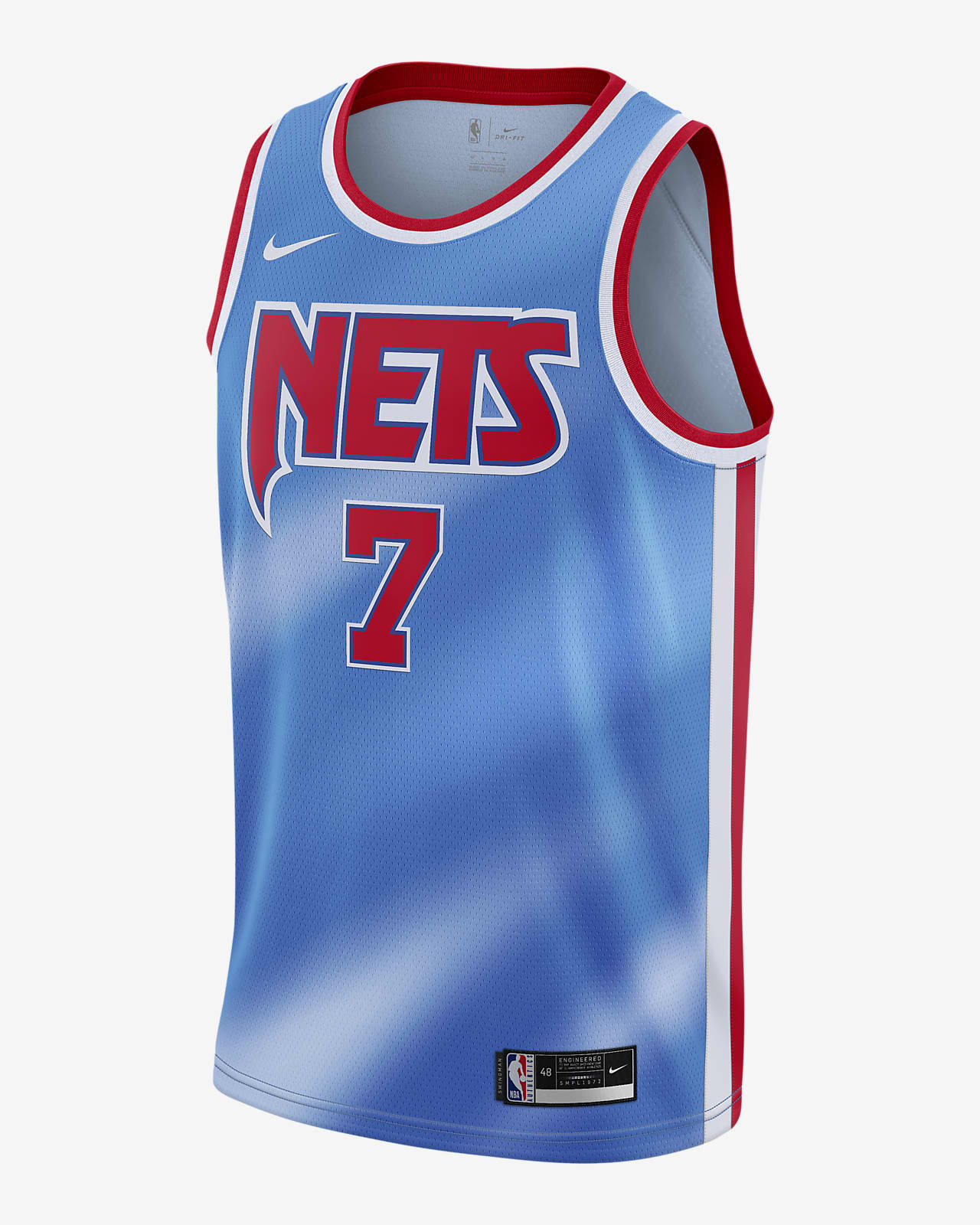 2020 赛季布鲁克林篮网队 Classic Edition Nike NBA Swingman Jersey 男子球衣