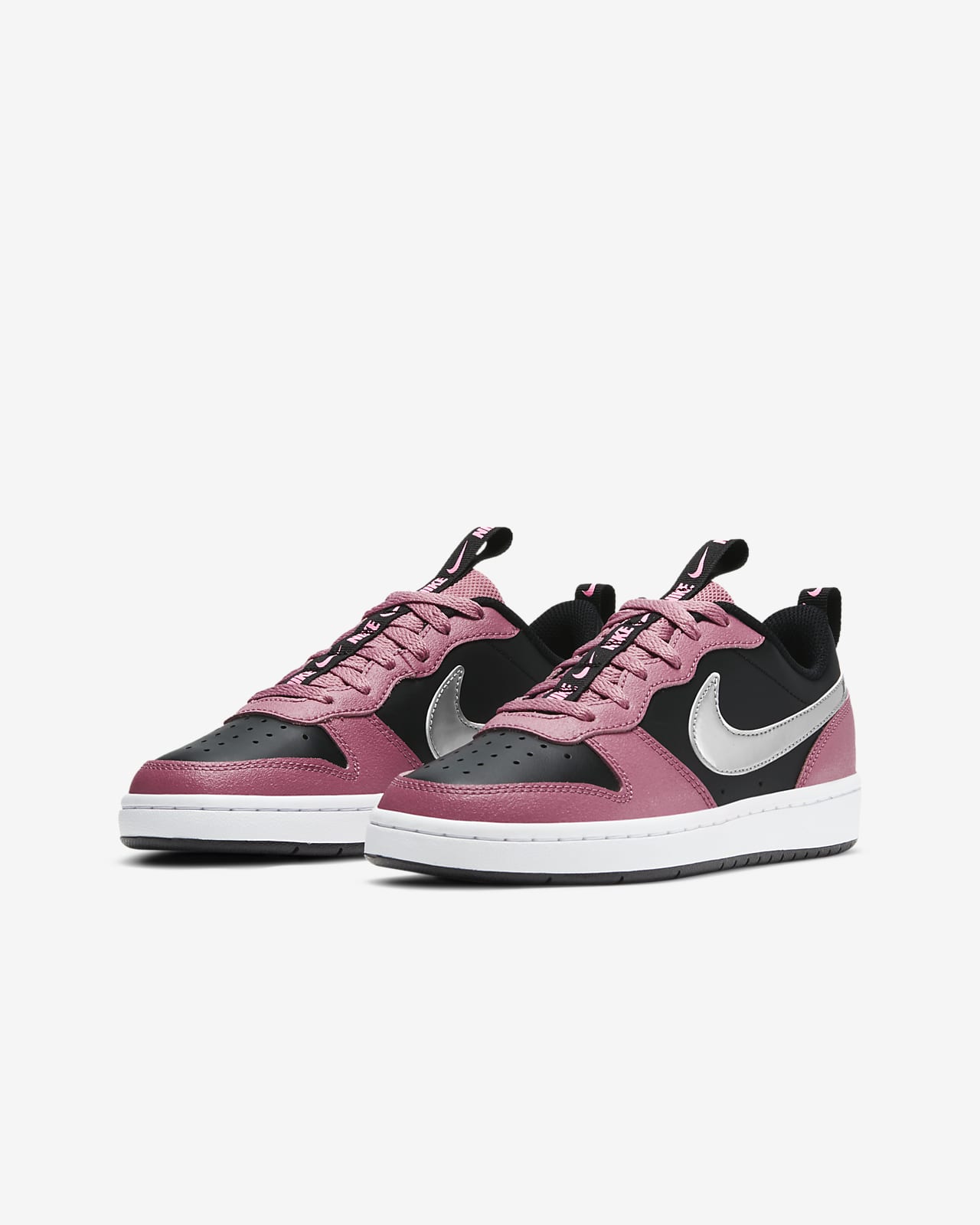 nike court borough low 2 se (gs) 大童运动童鞋