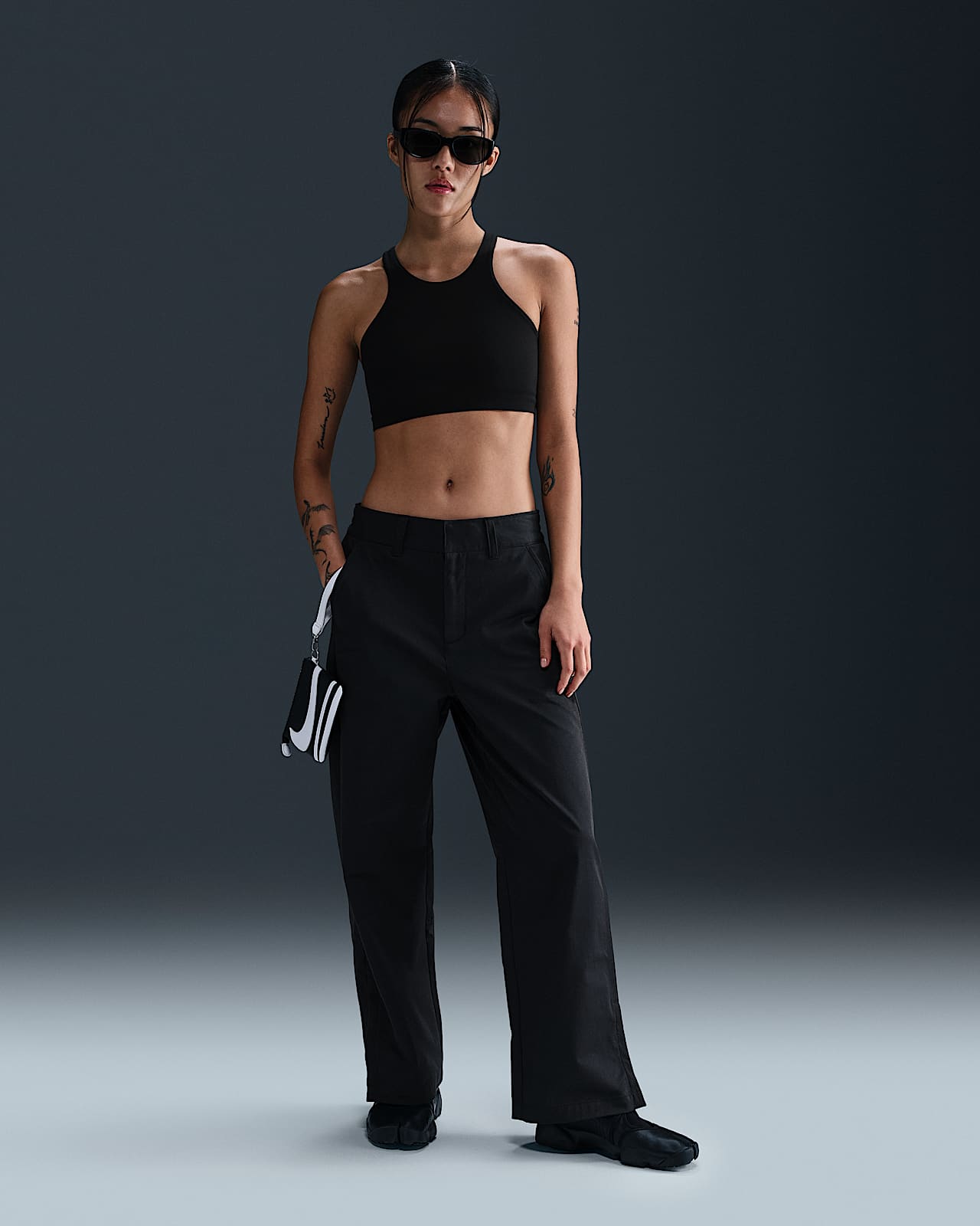 Nike Sportswear Collection 女子中腰斜纹长裤