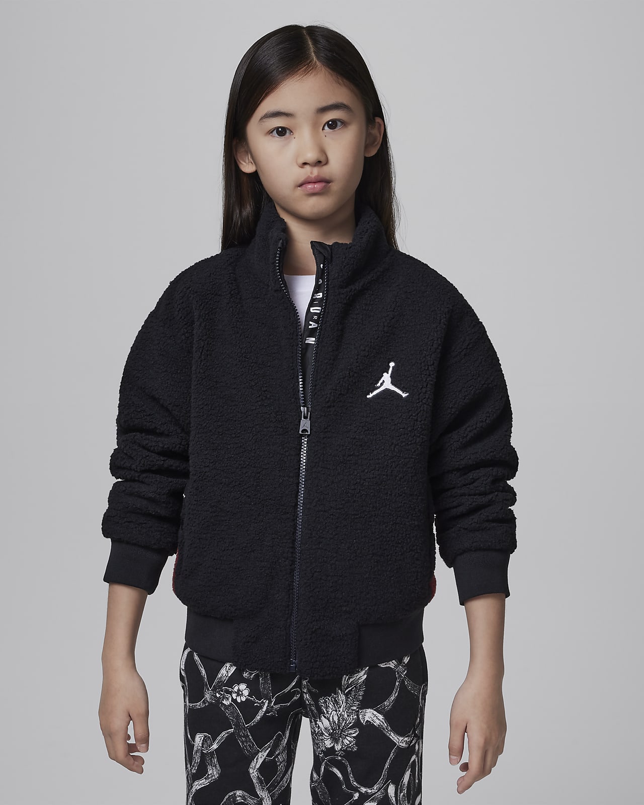 Jordan Jumpman 大童仿羊羔绒夹克