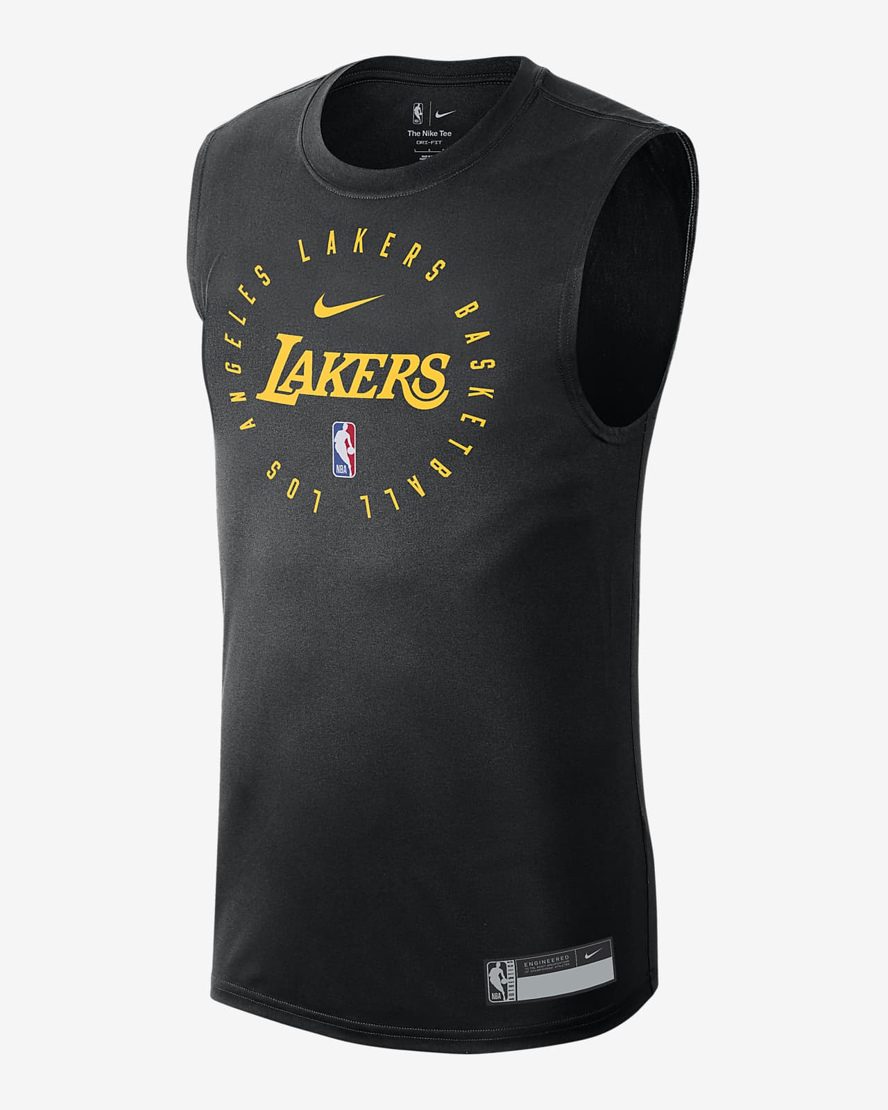 洛杉矶湖人队 Nike Dri-FIT NBA 男子速干无袖T恤