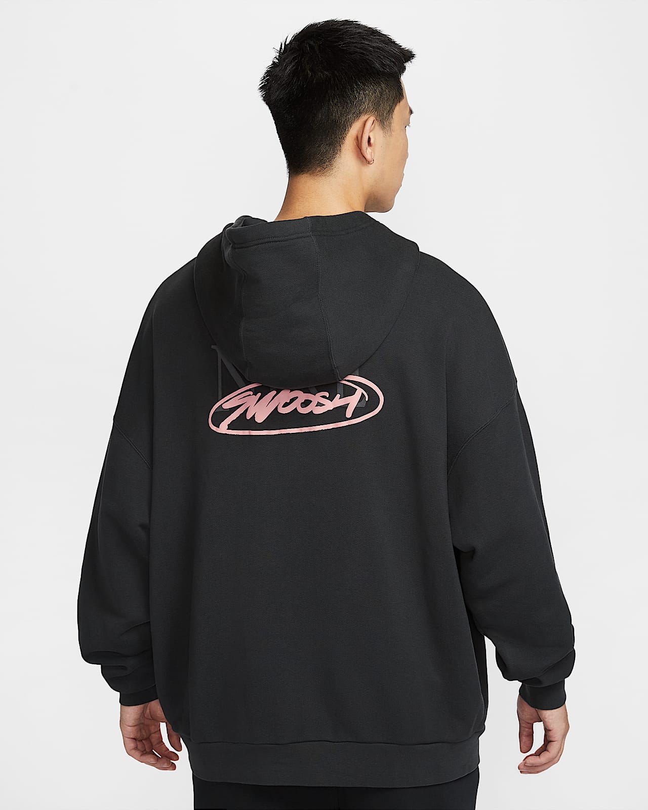Nike Club 男子 Oversize 风法式毛圈套头连帽衫