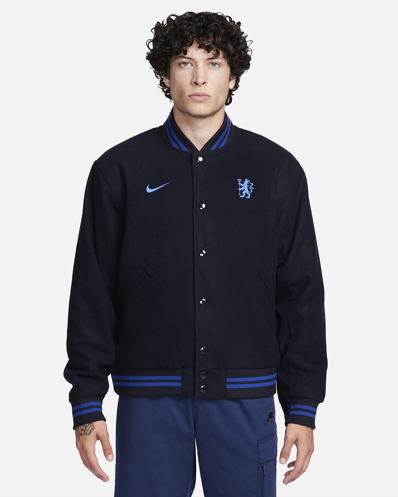 切尔西 Nike 男子足球运动夹克