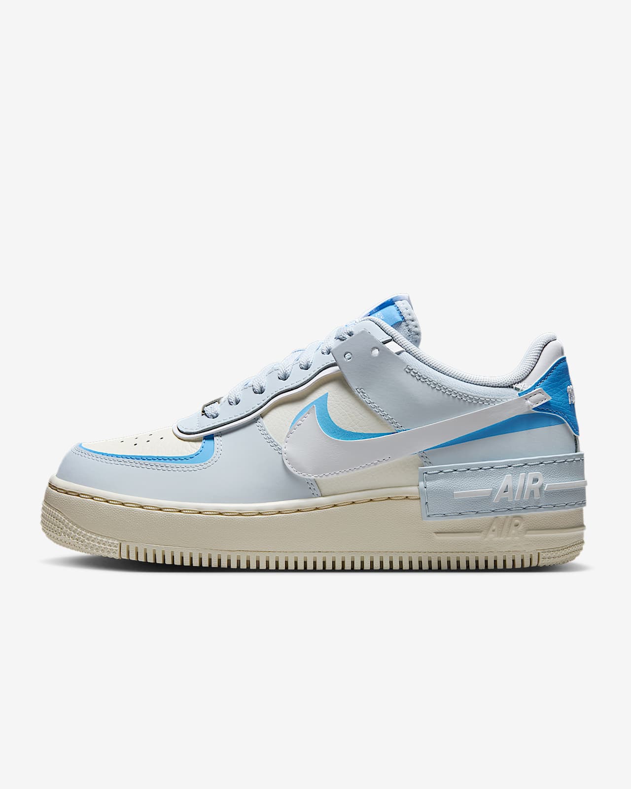Nike Air Force 1 Shadow 女子空军一号厚底运动鞋