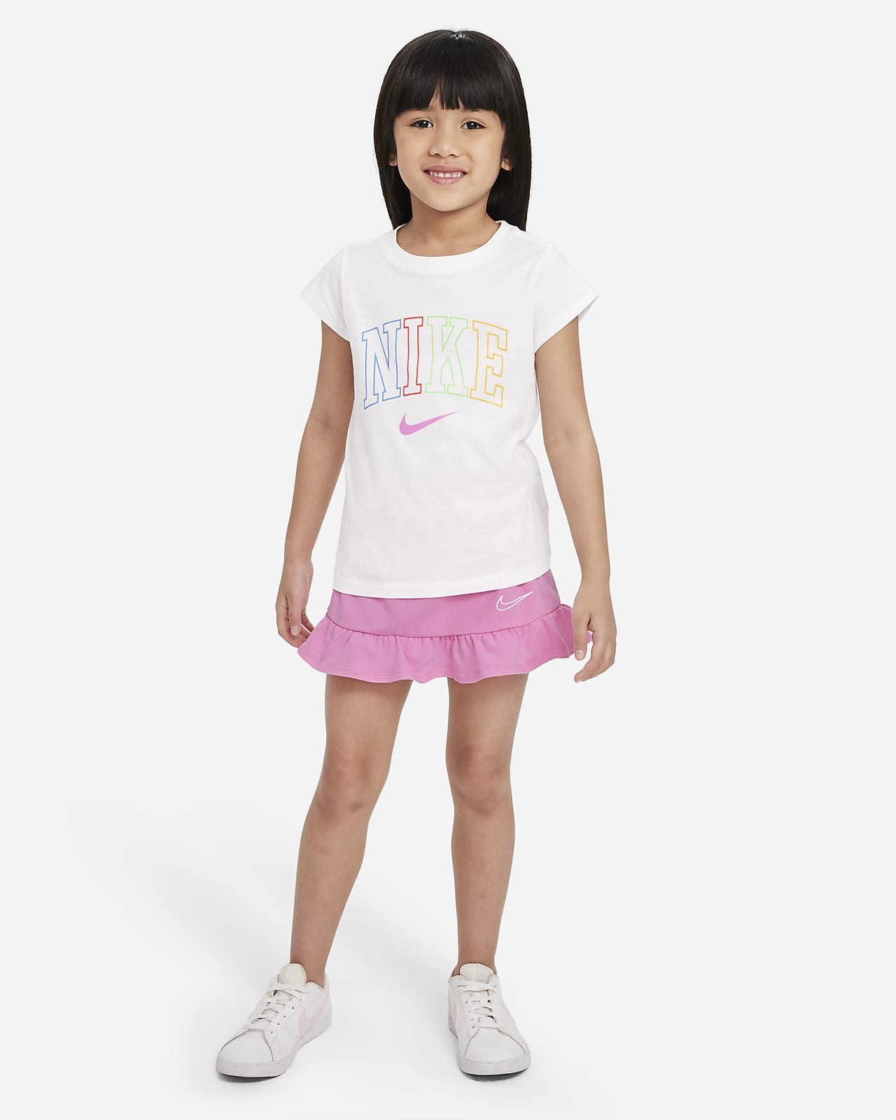 Nike 幼童T恤和短裙套装-NIKE 中文官方网站