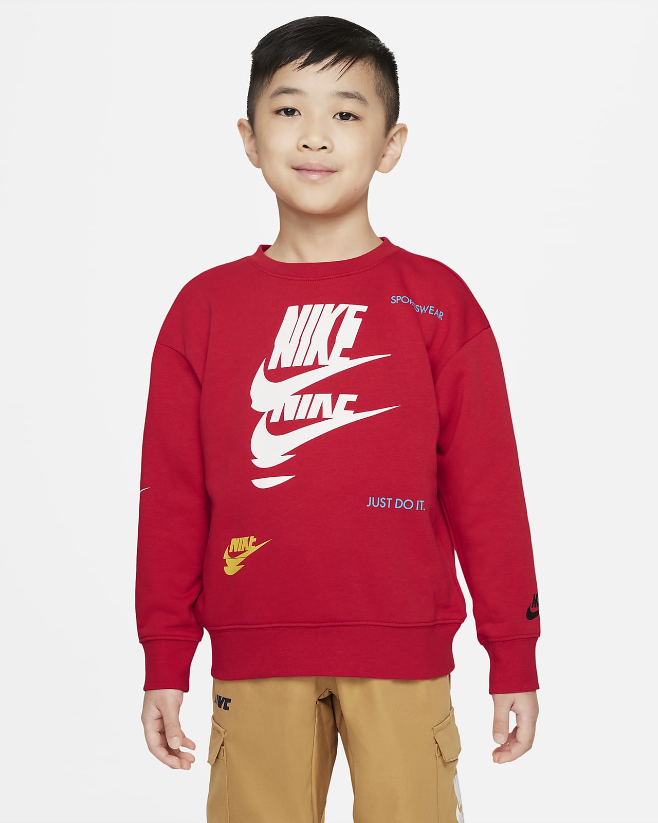Nike Sportswear 幼童圆领上衣