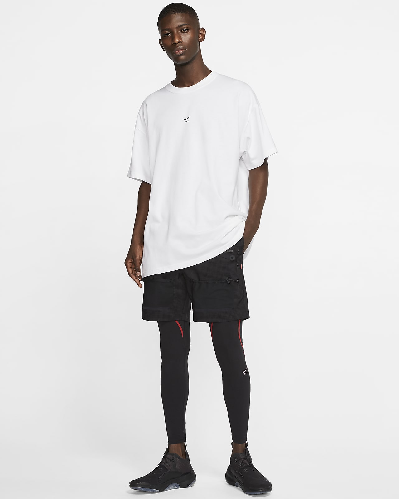 nike x mmw 男子短袖t恤