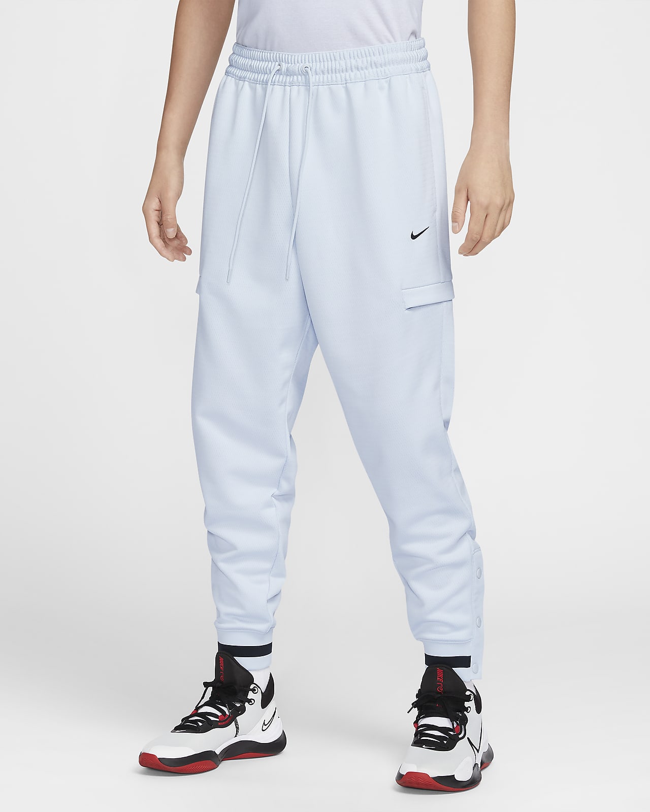 Nike Therma-FIT 男子加绒工装篮球长裤