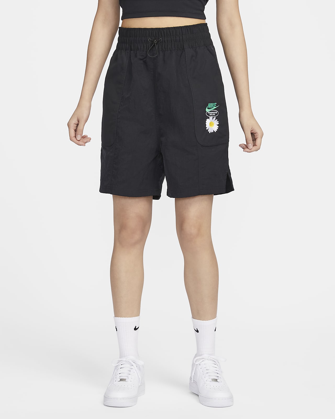 Nike Sportswear 女子梭织高腰短裤