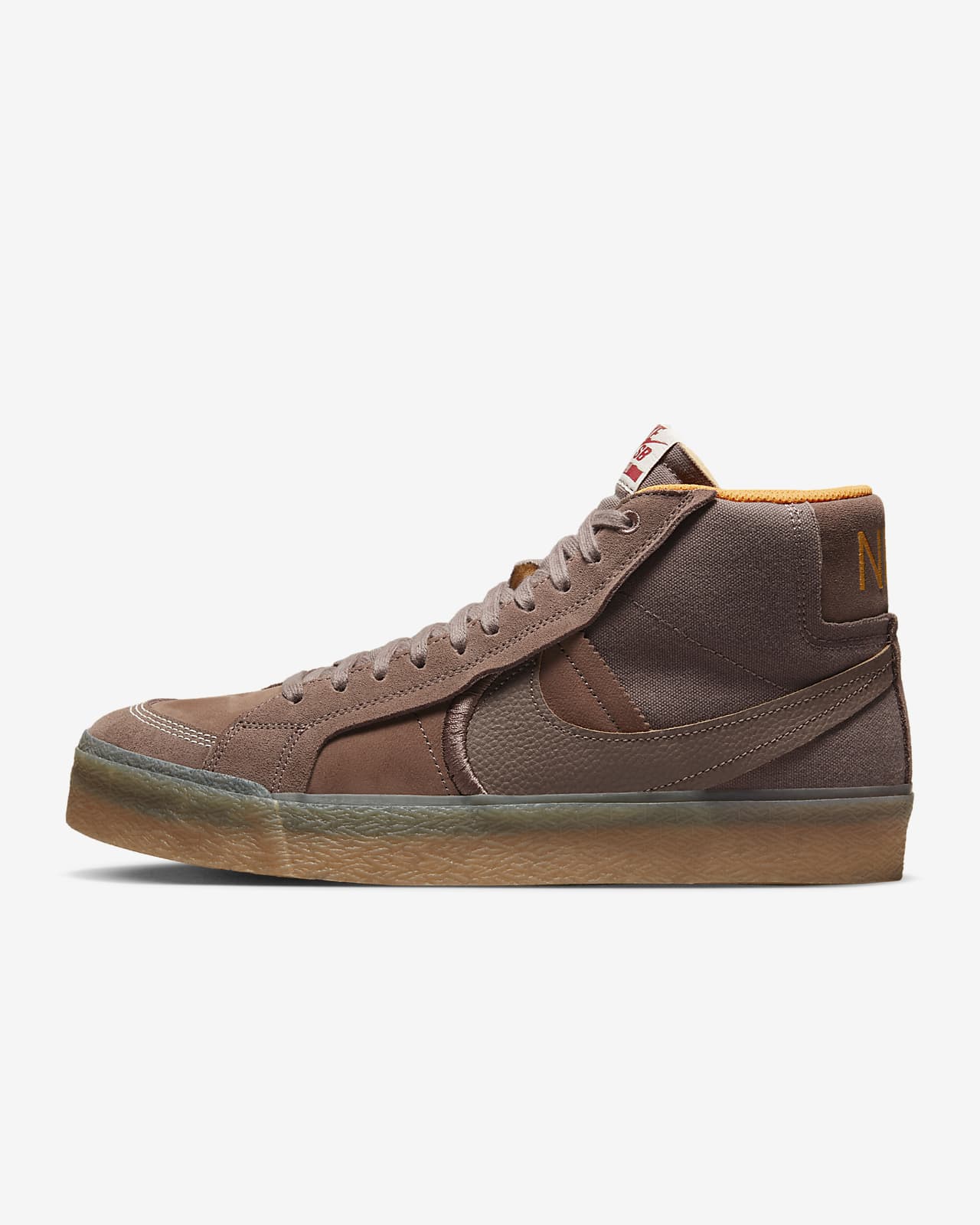 Nike SB Zoom Blazer Mid PRM Plus 男/女滑板鞋